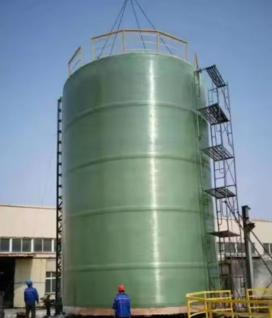 Individuell angepasster GRP-Vertikaler Horizontal-FRP-Tank HCl-Speicher für Benzoesäure