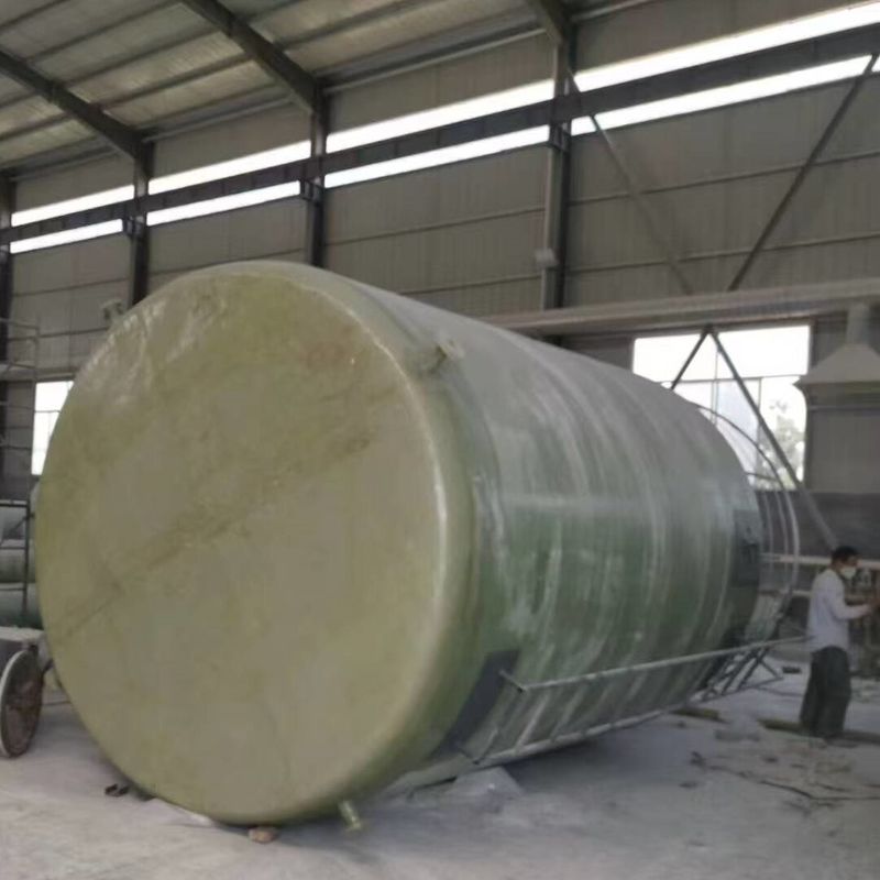 Glasfaser FRP-Tank mit Schwimmschalter Wasserstandsregelung, LNG-Speichertank mit voller Speicherkapazität
