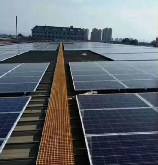 Solarenergie FRP Gitterplatten Dach Spitze Gehwege Kunststoff Boden Gitterplatte