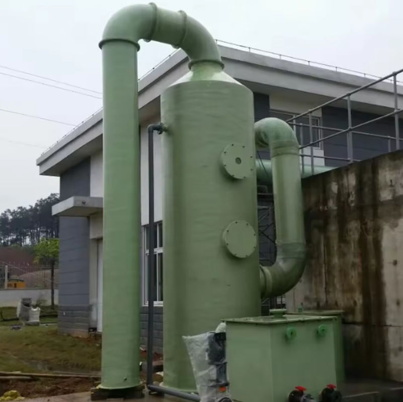 Glasfaser FRP Säure-Nebel-Absorptionsturm GRP HCL Salzsäure Speicherbehälter