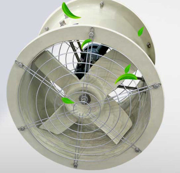 Antikorrosiver Industrie-FRP-Ventilator Hochfestigkeit Glasfaserverstärkter Kunststoff-Axialflussventilator